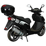 Мотороллер SPARK SP150S-17R (149,6 см. 7.75 л.с., електростартер, синій/чорний/червоний), фото 5