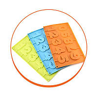 Цифри форма силікон