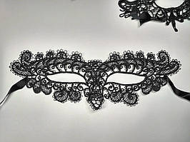 Маска мереживна карнавальна, аксесуар на новий рік