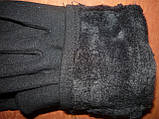 Жіночі рукавички Корона з начосом. Бамбук. р. М., фото 3