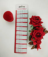 Невидимка, Шпилька для волосся, Колір: Білий, 5,5 см