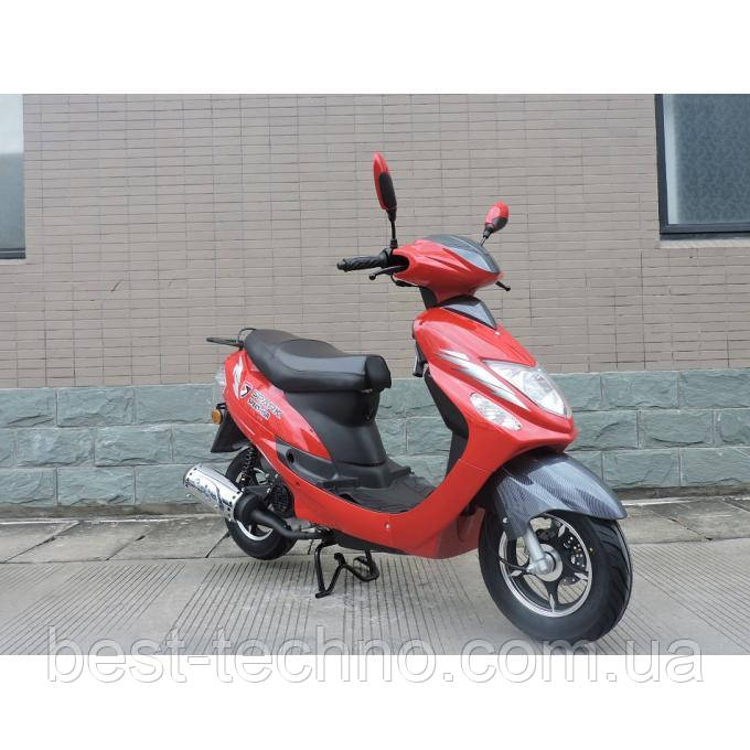Скутер SPARK SP80S-15R red (Скутер Спарк 80 куб червоний), фото 1