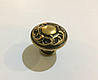 Ручка кнопка классика URB-25-20 античное золото d = 25 мм, фото 2