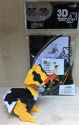 Конструктор "JO" пластик 3D "Страус" 40д No1362, фото 2