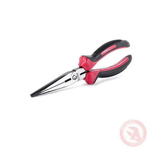 Щипці подовжені прямі Prof, 200 мм INTERTOOL NT-0221, фото 4