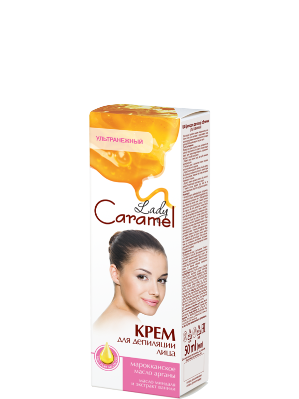 Крем для депіляції особи - Lady Caramel 50мл