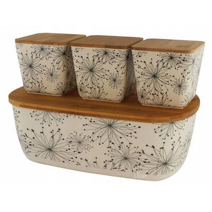 Хлібниця + набір ємностей Kamille KM-1131, фото 2