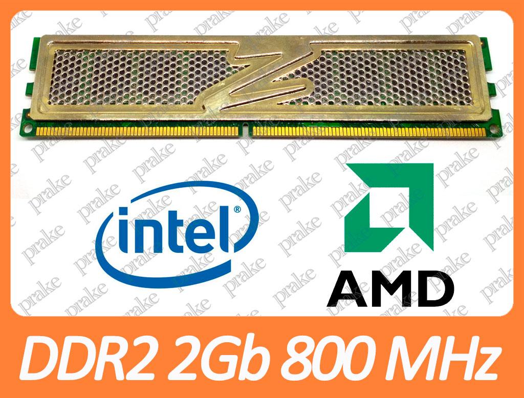 DDR2 2GB 800 MHz (PC2-6400) CL5 OCZ Gold Series OCZ2G8004GK, фото 1