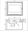 Камінна топка (мультитопка) DOVRE 2620 SC/B, фото 2