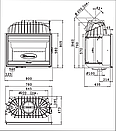 Камінна топка DOVRE 2180 CBC/B, фото 2