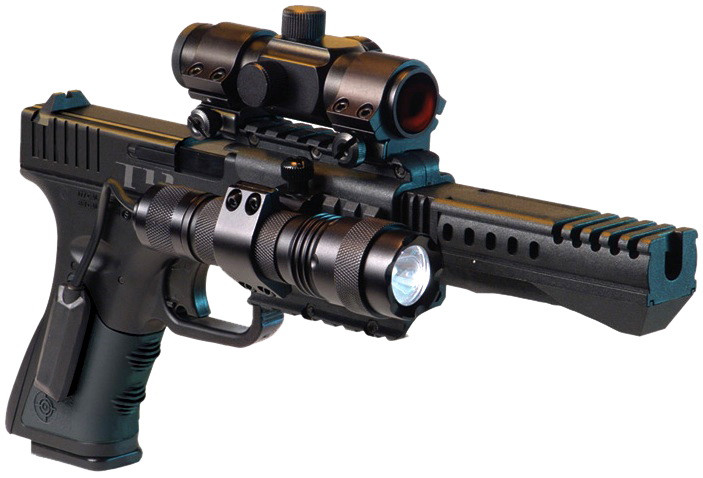 Crosman T4 з оптикою та ліхтариком