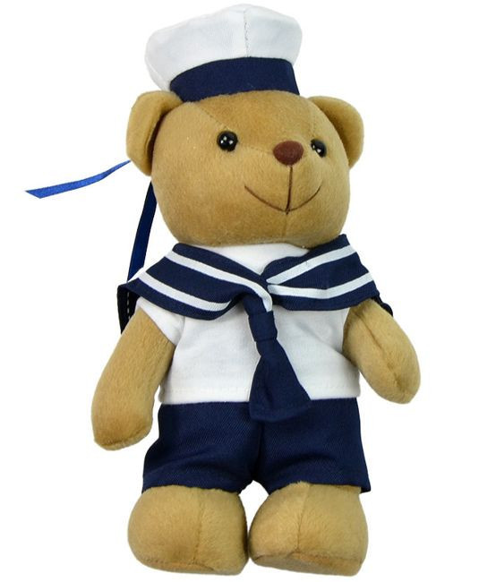 Ведмедик плюшевий Teddy Navy 20 см