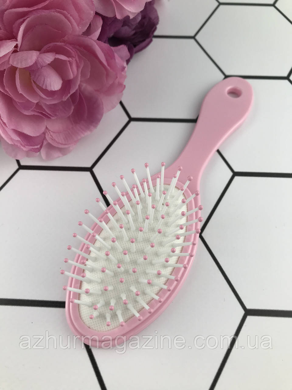 Гребінець Дитячий для волосся "Hello kitty" 6071-1 La rosa