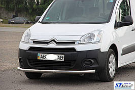 Передня захист ST008 (нерж.) - Citroen Berlingo 2008-2018 рр ..