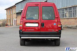 Задня дуга AK002 (нерж) - Citroen Jumpy 1996-2007 рр.