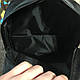 Чоловічий шкіряний рюкзак (екошкіра), фото 5