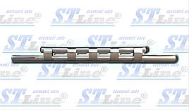 Передня захист ST015 (нерж.) - Citroen Nemo 2008+ рр.