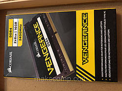 Пам'ять Corsair Vengeance 16 (2x8) Gb PC4-2400 DDR4 So Dimm