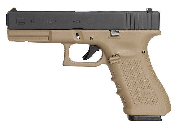 Пістолет Glock 17 — Gen4 GBB — Half Tan [WE] (для страйкболу), фото 1