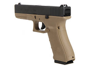 Пістолет Glock 17 — Gen4 GBB — Half Tan [WE] (для страйкболу), фото 4