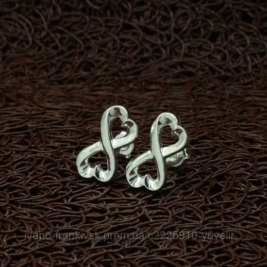 Сережки "Нескінченність", фото 1