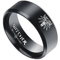 Кільце Відьмак The Witcher 3 Wolf Logo.495