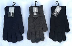 Чоловічі теплі перчатки (байка-махра).