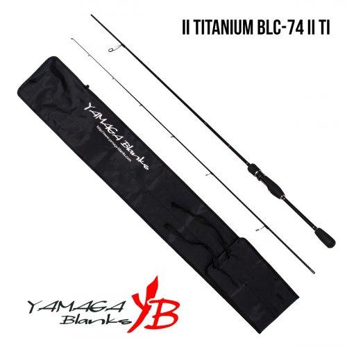 Удилище Yamaga Blanks Blue Current II/ Titanium BLC-74 II /Ti, фото 1