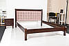 Ліжко двоспальне Соната 160-200 см (горіх темний/nova mocco11), фото 3