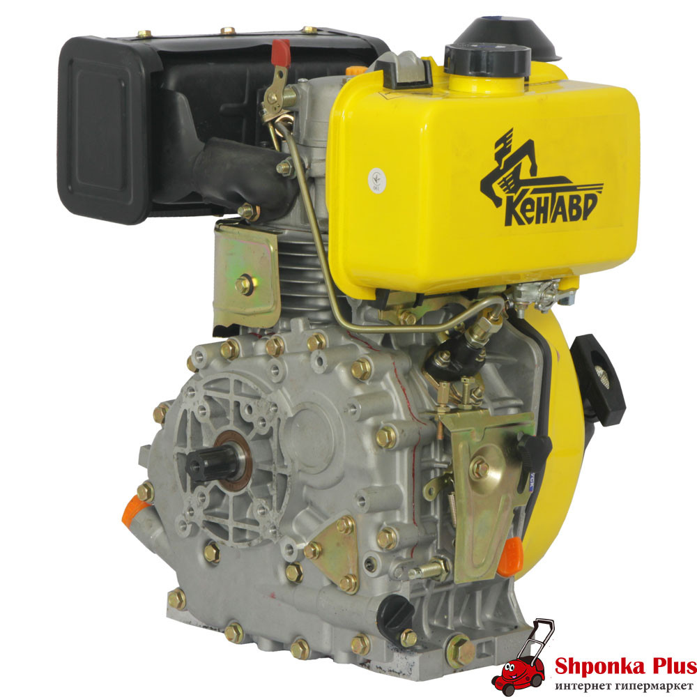 Двигатель Кентавр ДВЗ-300ДШЛЕ дизель 6л.с., шлицы, электростартер, - фото 5 - id-p789446736