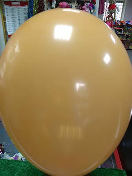 Воздушный шар 10 дюймов бежевый