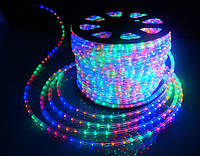 Светодиодный дюралайт 50м с контоллером, 20 led на 1м, цвет: разноцветный