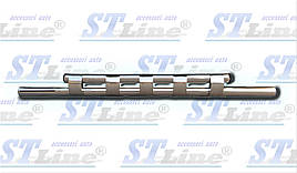 Передня захист ST015 (нерж.) - Fiat Doblo I 2001-2005 рр.