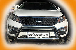 Кенгурятник WT005 (нерж.) - Kia Sorento XM 2010-2015 рр.