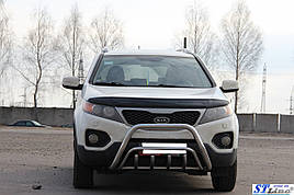 Кенгурятник WT002/2 (нерж.) - Kia Sorento XM 2010-2015 рр.