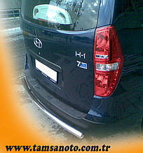 Задня дуга AK002 (нерж.) - Hyundai H1 Starex H300 2008+ рр.