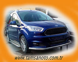 Передня захист ST008 (нерж) - Ford Courier 2014+ рр.