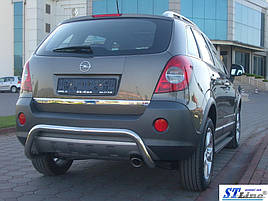 Задня дуга AK007-1 (нерж.) - Opel Antara 2007+ рр.