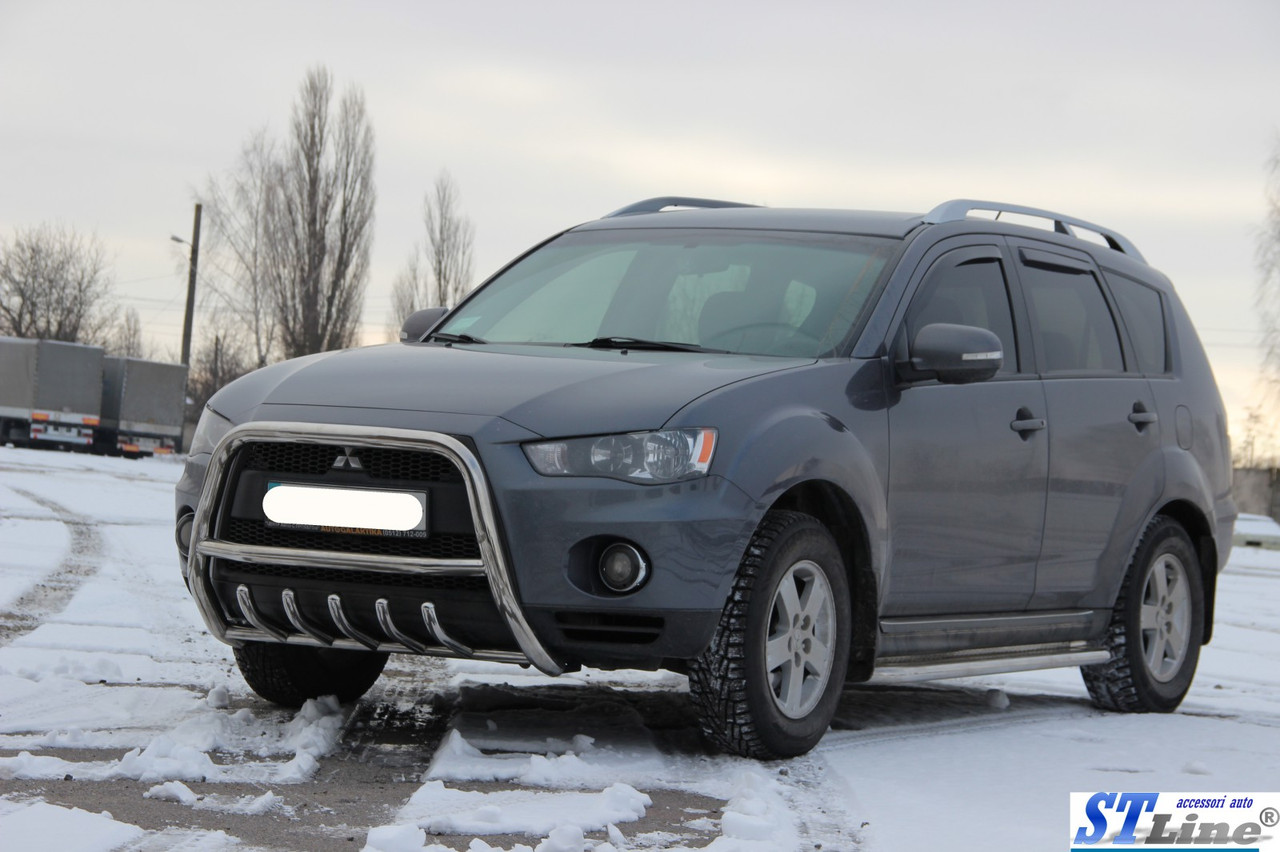 Кенгурятник WT Special (нерж.) - Mitsubishi Outlander 2008-2013 рр.