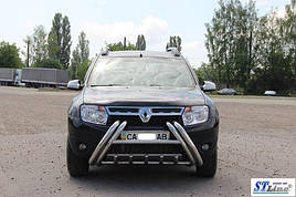 Кенгурятник WT01 (нерж) - Renault Duster 2008-2017 рр.