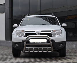 Кенгурятник QT006 (нерж.) - Renault Duster 2008-2017 рр.