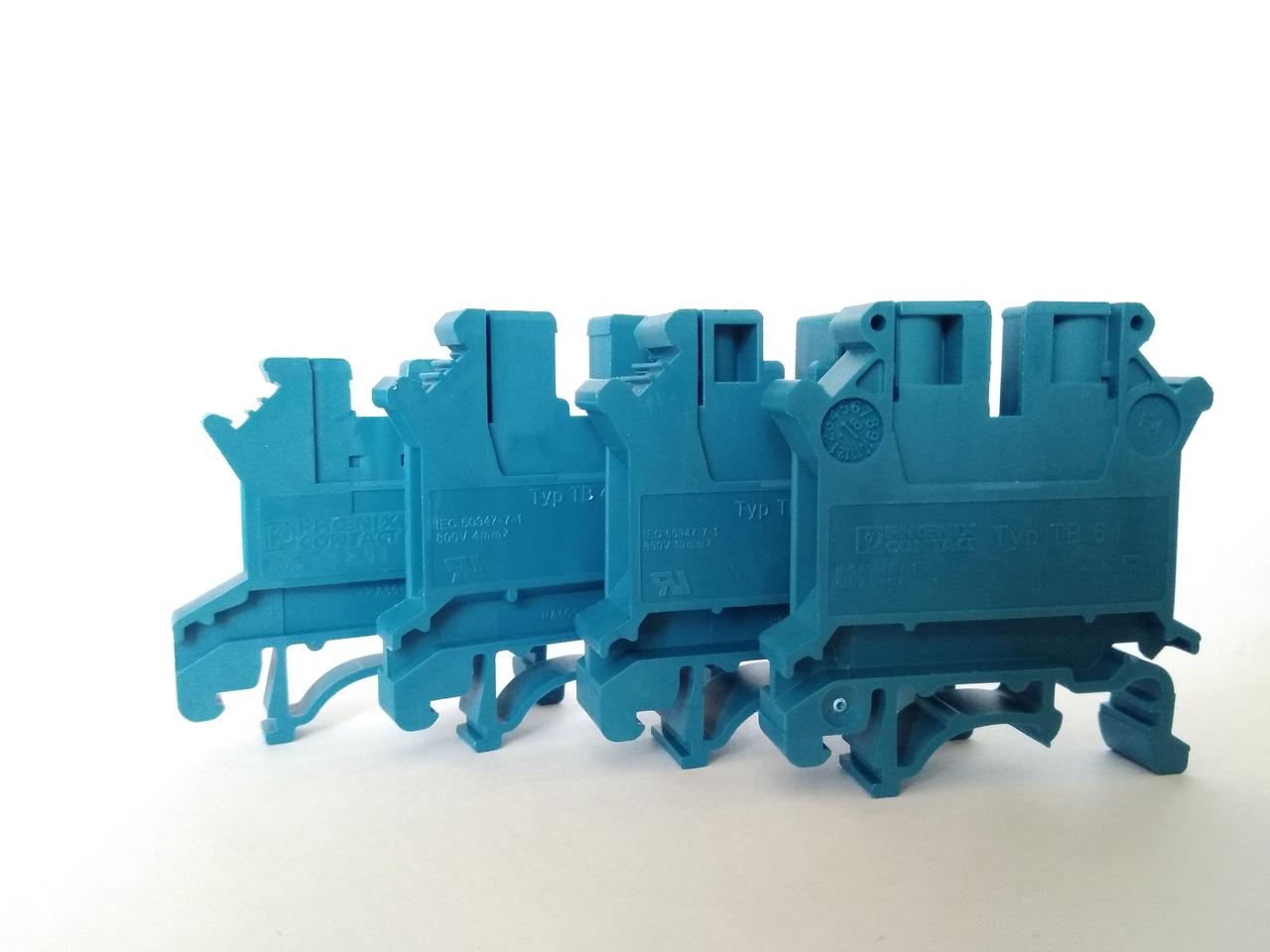 Проходная синяя клемма мм2 - купить по лучшей цене в Одессе от компании ...