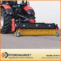 Щітка на трактор гідравлічна кутова