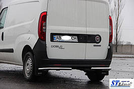 Задні куточки AK003 (нерж.) - Opel Combo 2012-2018 рр ..