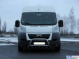 Передня дуга WT003 (нерж.) - Peugeot Boxer 2006+ і 2014+ рр.