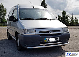 Передня захист ST014 (нерж.) - Fiat Scudo 1996-2007 рр.