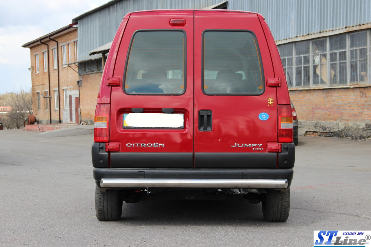 Передня захист ST015 (нерж.) - Fiat Scudo 1996-2007 рр.