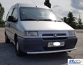 Передня захист ST008 (нерж) - Peugeot Expert 1996-2007 рр.