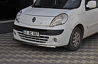 Нижняя палка ST008 (нерж.) - Renault Kangoo 2008+ и 2013+ гг.