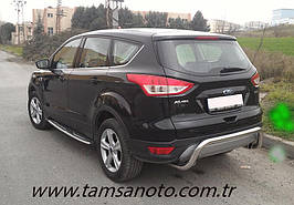 Задня дуга AK007 (нерж) - Ford Kuga 2013+/2016+ рр.